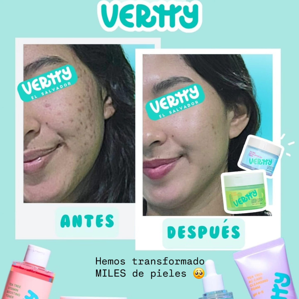 Vertty Toner Pads 50U