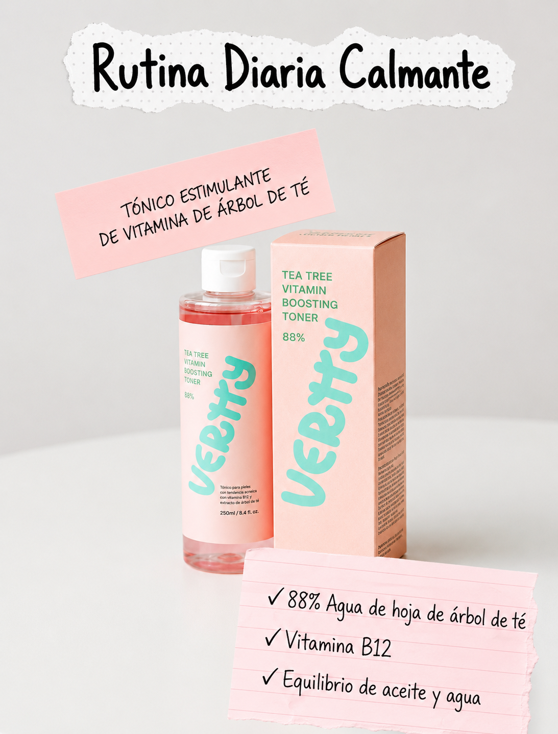 Vertty Vitamin Boosting Toner 250 ml