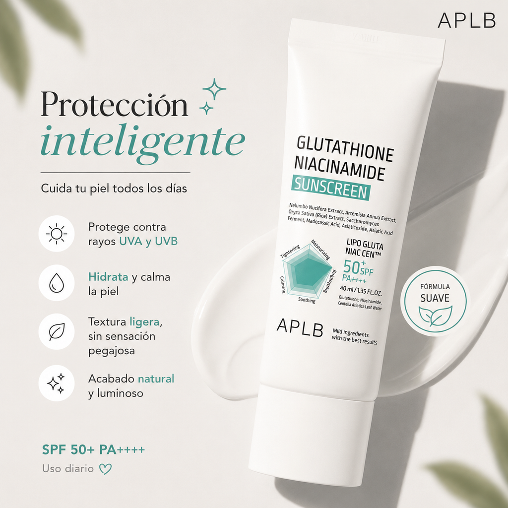 APLB GLUTATHIONE NIACINAMIDE SUNSCREEN
