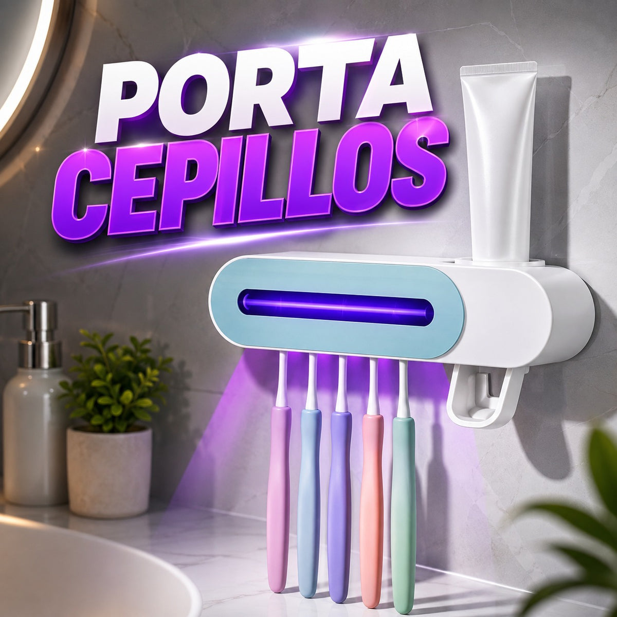 PORTA CEPILLOS DENTALES